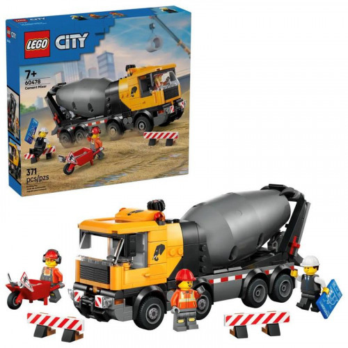 LEGO City 60478 Hormigonera con...