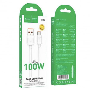 Cable USB-A a USB-C Hoco...