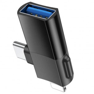 Adaptador Hoco UA17 2 en 1...
