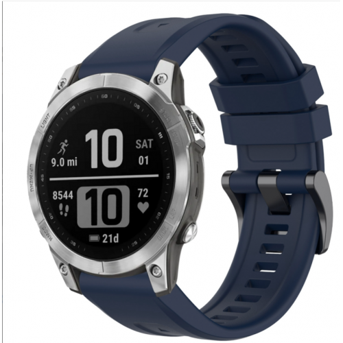 Correa Silicona 22mm Azul para Garmin...