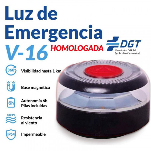Baliza de Emergencia Iunik V16 IoT/2...