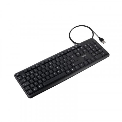 Teclado TooQ 104 Teclas USB Cable...