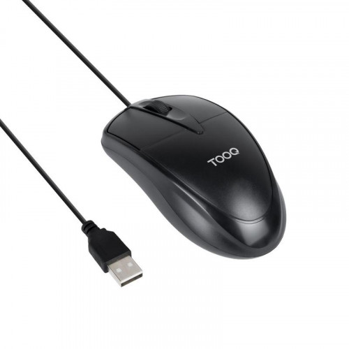 Ratón TooQ Ambidextro Óptico USB-A...