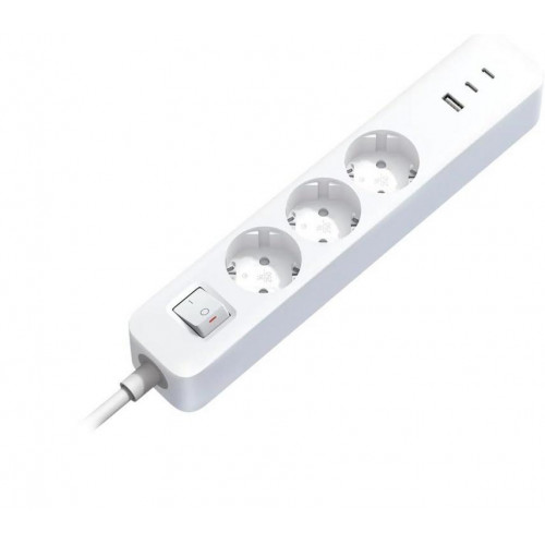 Regleta Xiaomi 20W 3 Tomas 1xUSB-A...