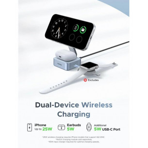 Cargador Ugreen MagFlow Qi2... 2