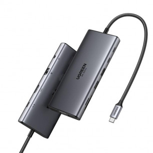 Hub Ugreen USB-C 11 en 1,...
