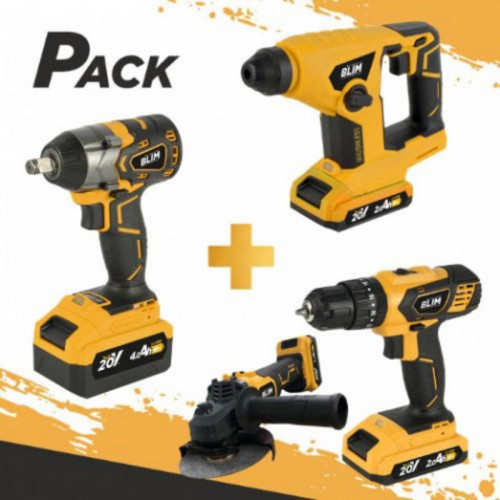 Pack 20V Blim Power Tools: Taladro,...