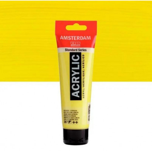 Acrílico 120 ml Amarillo Limón
