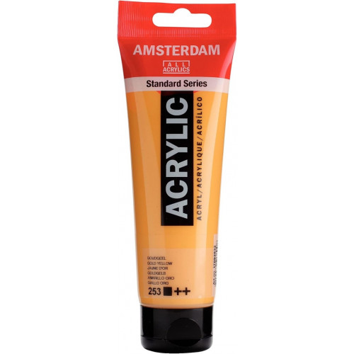Pintura Acrílica 120 ml Amarillo Oro