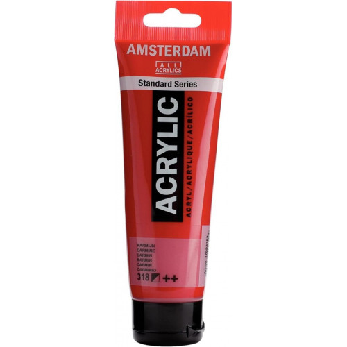 Pintura Acrílica 120 ml Carmín