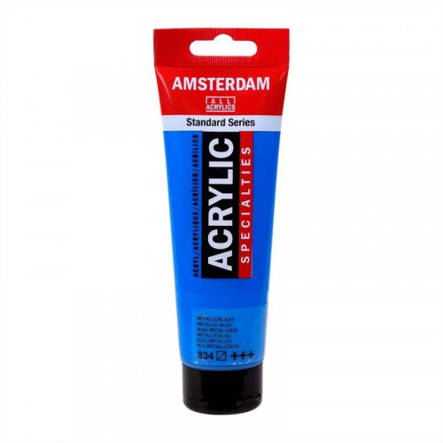 Pintura Acrílica Azul Metálico 120 ml