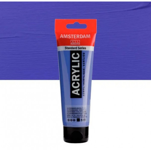 Acrílico 120 ml Ultramar Violeta Claro