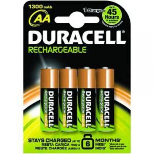 Pack 4 Pilas Duracell AA Recargables...