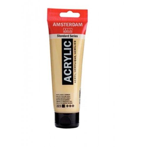 Acrílico 120 ml Amarillo Napoles Oscuro