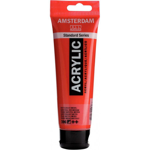 Pintura Acrílica 120 ml Rojo Naftol...