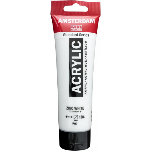 Pintura Acrílica 120 ml Blanco Cinc