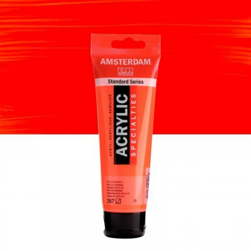 Pintura Acrílica 120 ml Anaranjado...