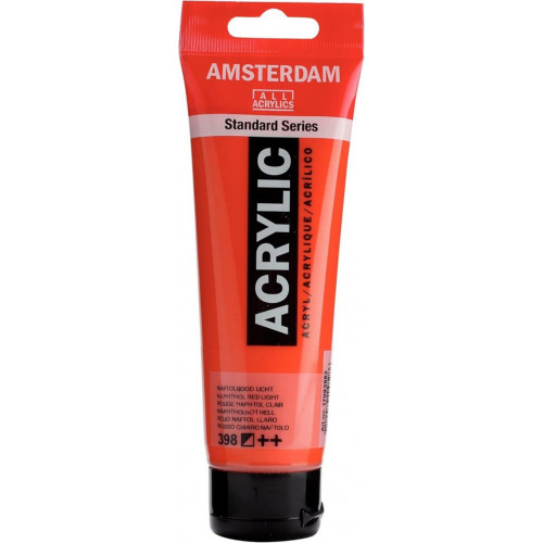 Pintura Acrílica 120 ml Rojo Naftol