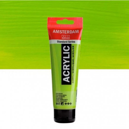 Acrílico 120 ml Verde Amarillo