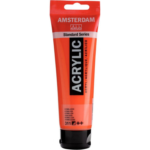 Pintura Acrílica 120 ml Bermellón