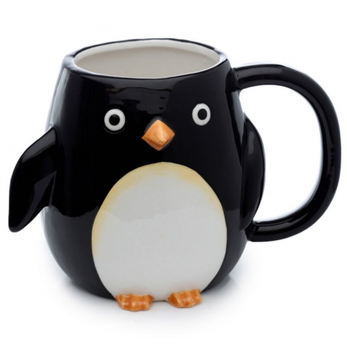 Taza de Cerámica 3D con Forma de...