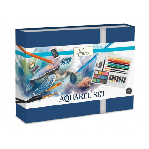 Set de Acuarela 34 Unidades