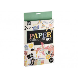 Set de Papel A4 62 Unidades...