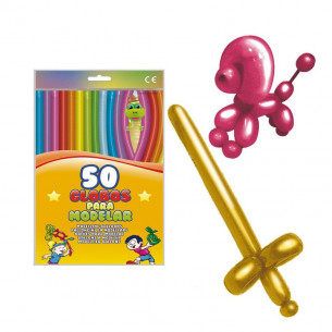 Bolsa de 50 Globos para...
