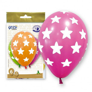 Bolsa de 6 Globos con Forma...