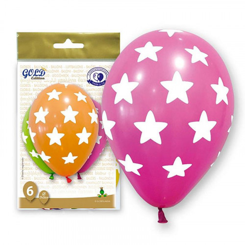 Bolsa de 6 Globos con Forma de...