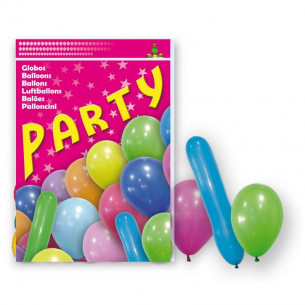 Bolsa de Globos Surtidos 80...