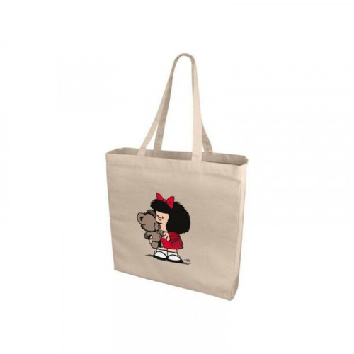 Bolsa Tote de Algodón Mafalda Osito