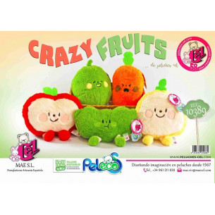 Peluches Crazy Fruits Surtidos