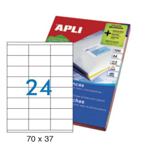 Etiquetas Adhesivas Apli A4...