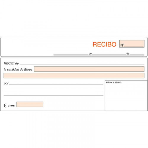 Talonarios de Recibo Duplicado T-60