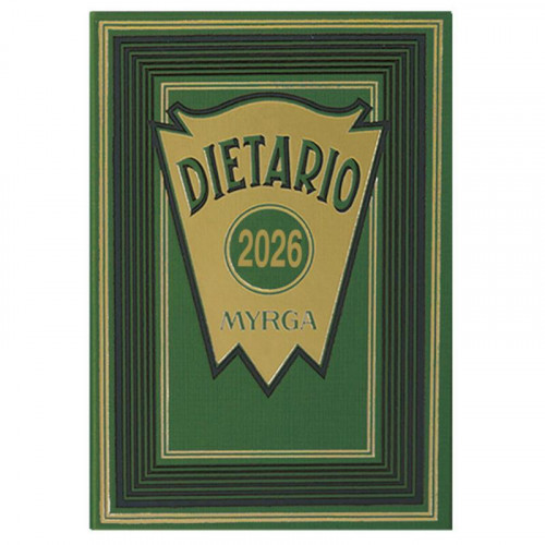 Dietario 2026 de 8º en Tela con Un...