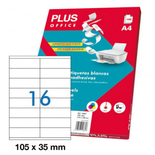 Etiqueta PLU A4 105x35 mm...