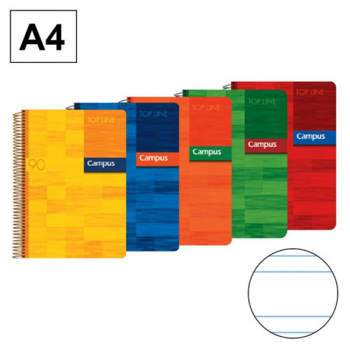 Bloc Espiral Campus A4 Tapa de...