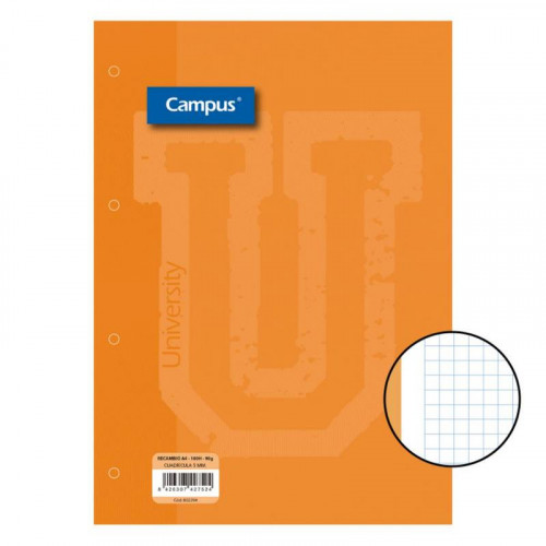 Recambio Campus A4 100 Hojas 90 g...