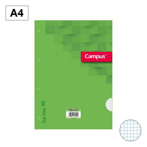 Recambios A4 Campus 100 Hojas 90 g...