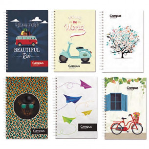 Libreta 140x210 mm 68 Hojas...