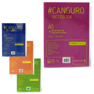 Libreta A5 Canguro 70 g 32...