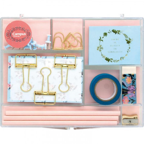 Set de Escritorio en Caja de Metacrilato