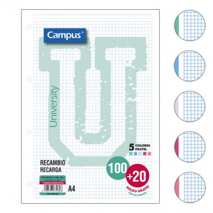 Recambio Campus A4 120...