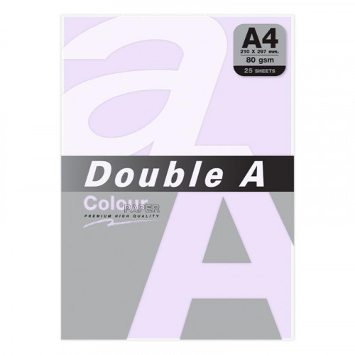 Papel Double A A4 80 g de 25 Hojas...