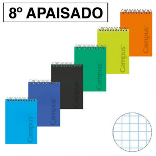 Bloc espiral de octavo...