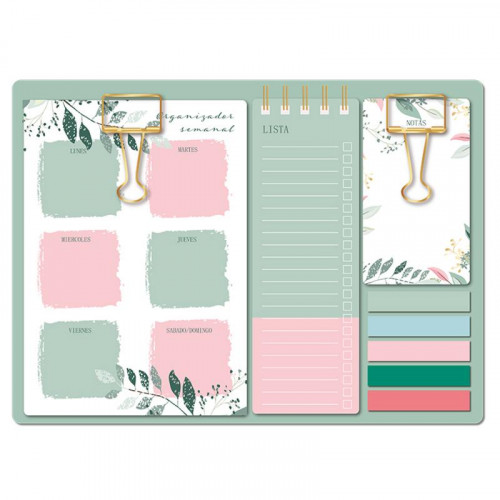 Set Organizador Semanal Campus