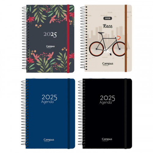 Agenda Anual 2025 A6 de Polipiel