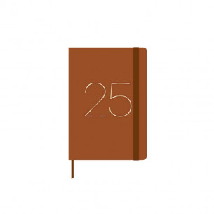 Agenda Anual 2025 A6 Naranja