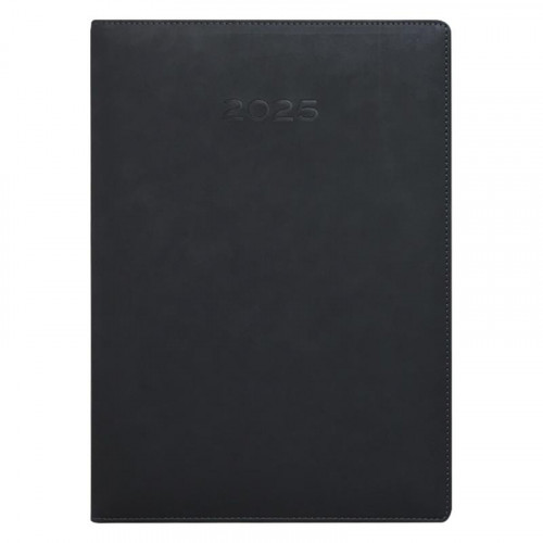 Agenda 2025 210x297 mm de PVC Negro